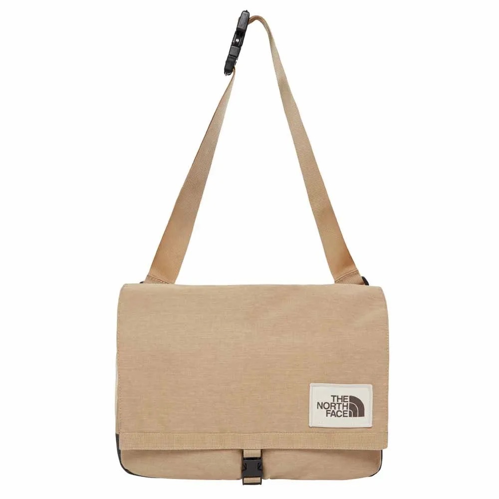 North Face Tan Messenger Bag with Adjustable Strap and Minimalist Design NWOT